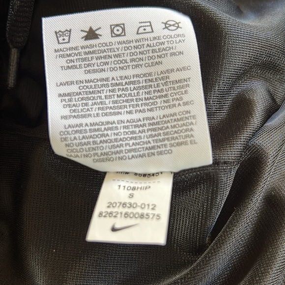 Nike Basketball Shorts New Money‎ Y2K Men’s Size Small Black Pockets Swoosh - Picture 5 of 7